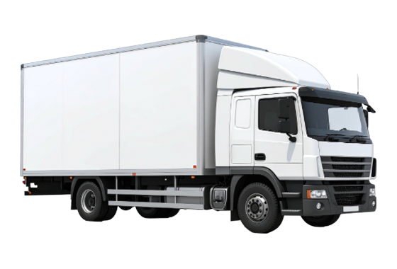 White box truck